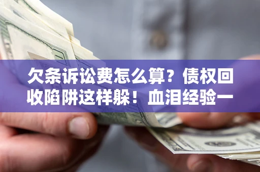 济南欠条诉讼费怎么算？债权回收陷阱这样躲！血泪经验一次讲透