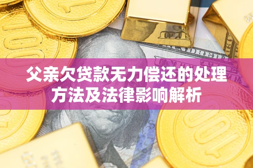 济南父亲欠贷款无力偿还的处理方法及法律影响解析