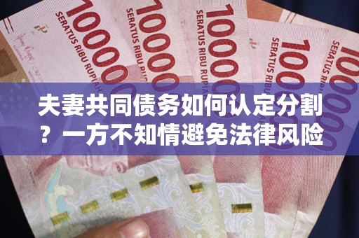 济南夫妻共同债务如何认定分割？一方不知情避免法律风险必看！